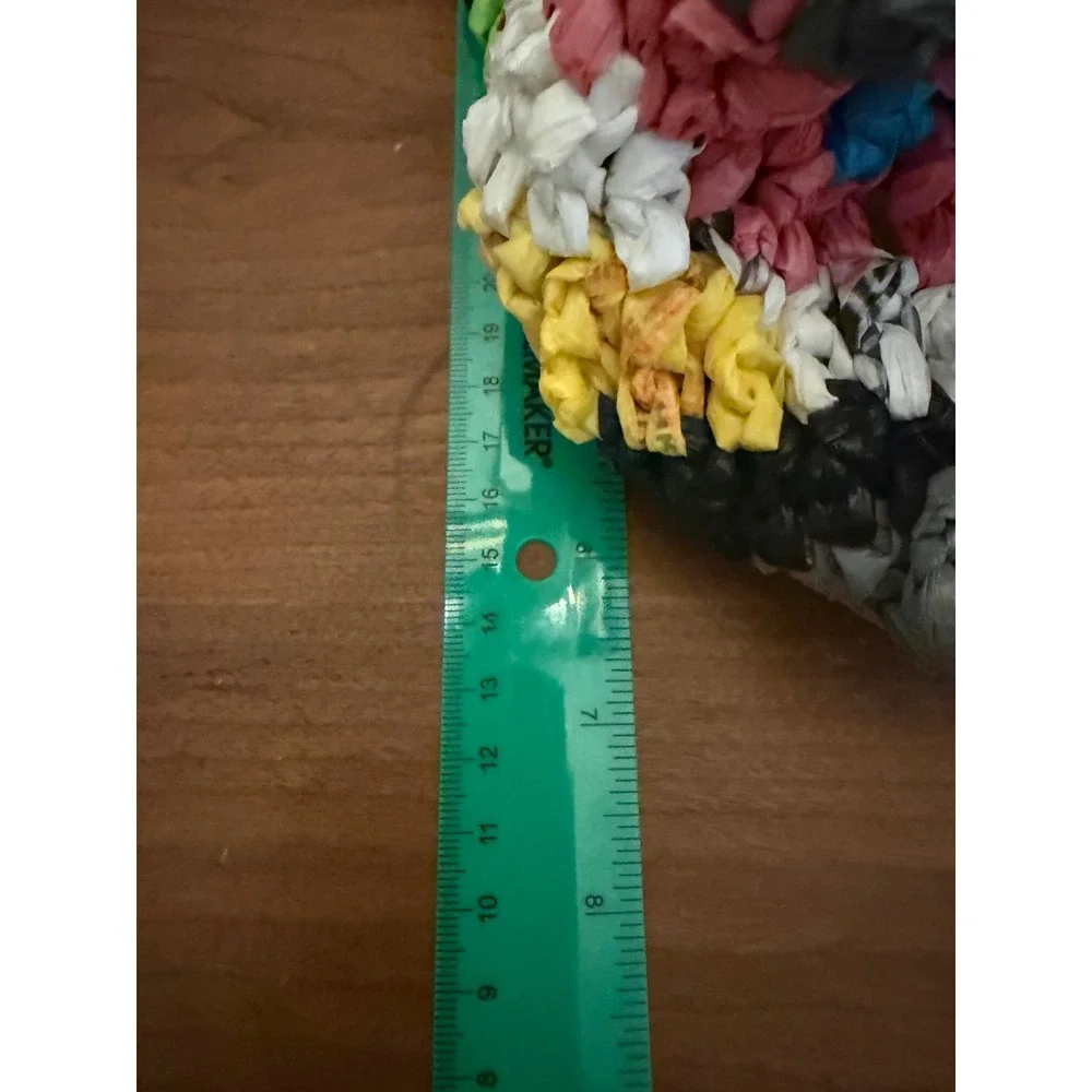 Handmade crochet tote